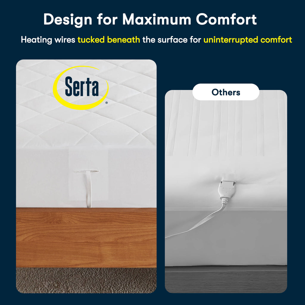 1-Piece Full Heated Mattress Pad