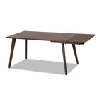 Capri 59-90.5" Solid Oak Dining Table