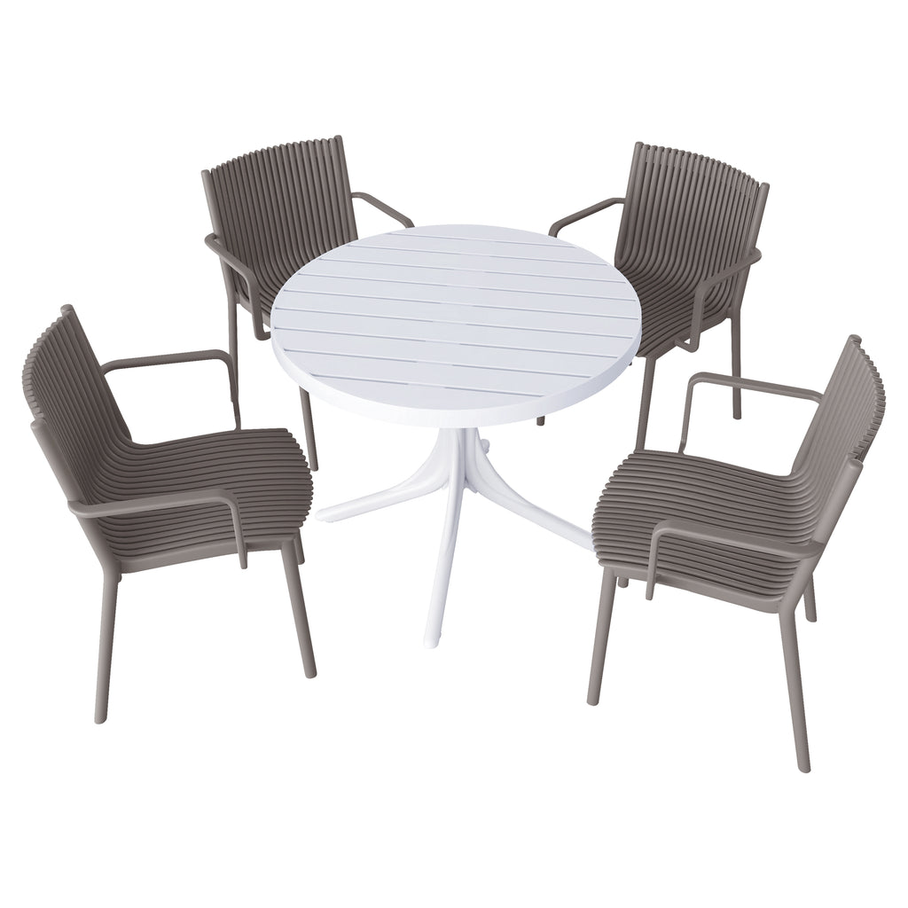 Summer 4pcs Warm Patio Furniture Set