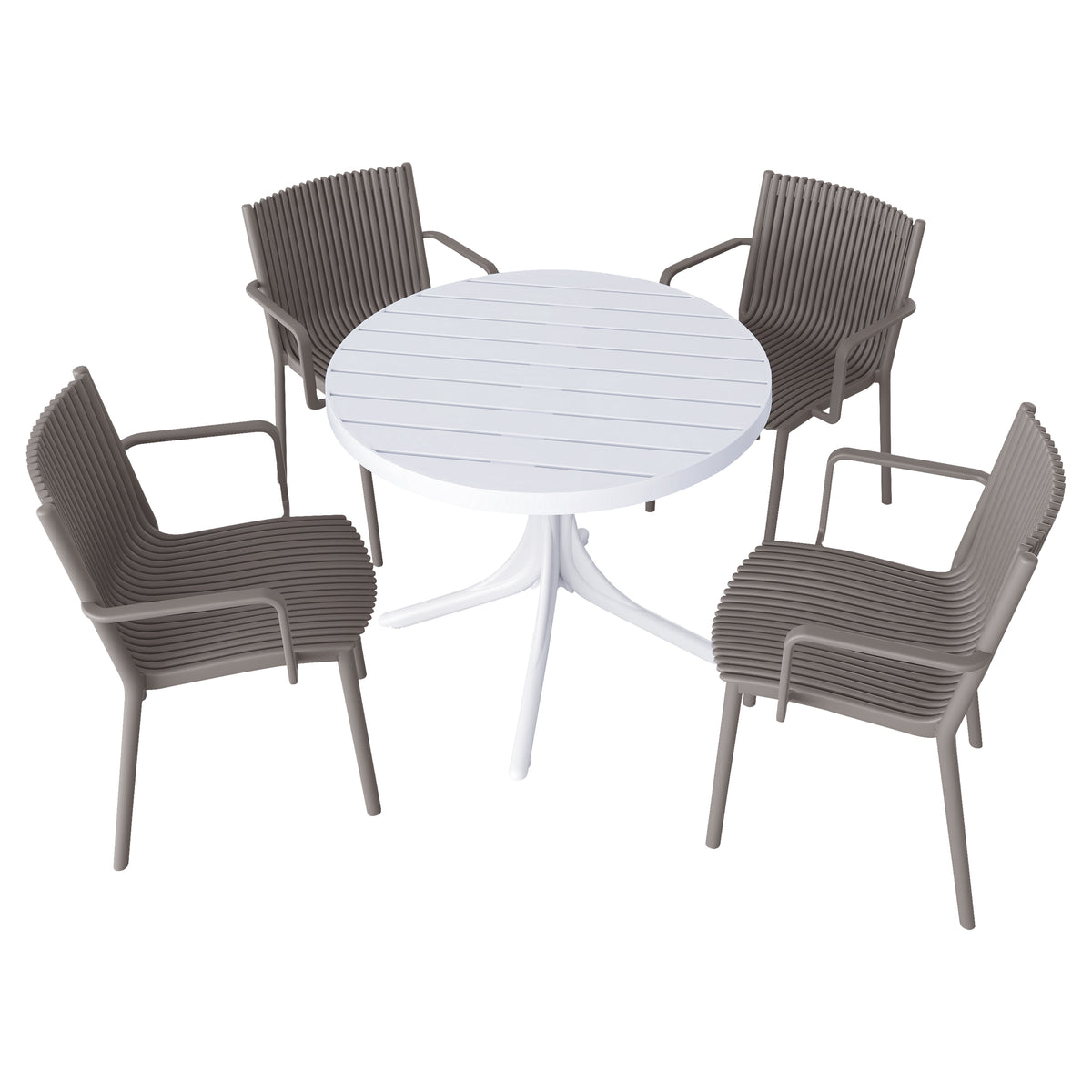 Summer 4pcs Warm Patio Furniture Set