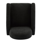 360 Swivel and Glider Recliner Chair - Black