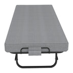 75" Folding Bed with Memory Foam Mattress