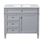 36'' Bathroom Vanity with Top Sink