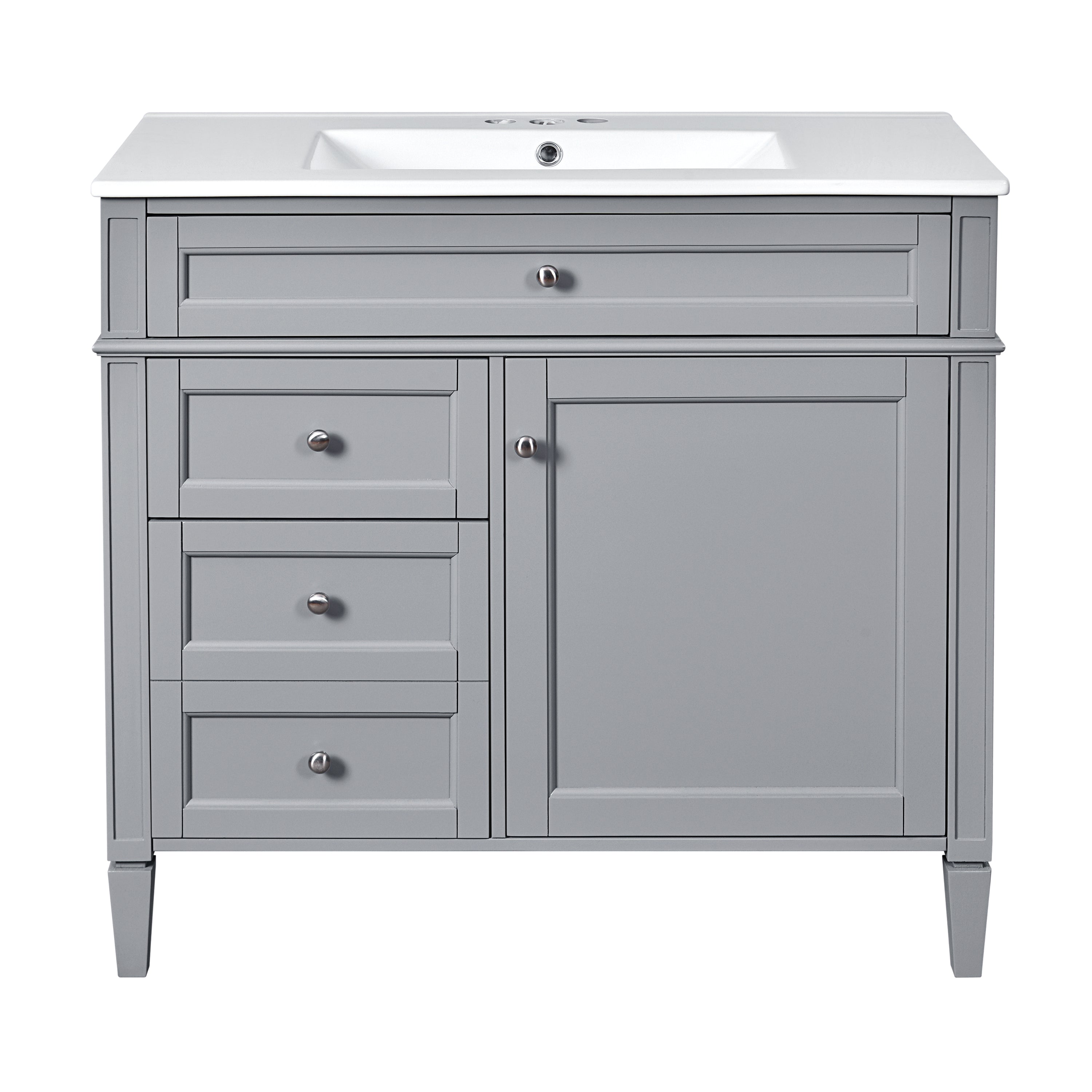 36'' Bathroom Vanity with Top Sink