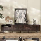 78" Mid Century Modern TV Stand for 65+ Inch TVs