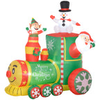 Outsunny 5.9' Christmas Inflatables Train