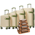 4 Piece Luggage Set Suitcase Set