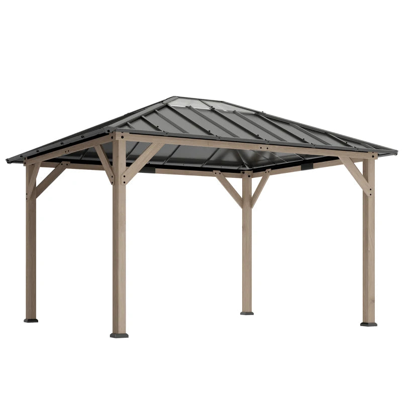 Spacious Outdoor Hardtop Gazebo