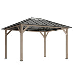 Spacious Outdoor Hardtop Gazebo