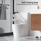 1.1/1.6 GPF Tornado Flush One-Piece Toilet