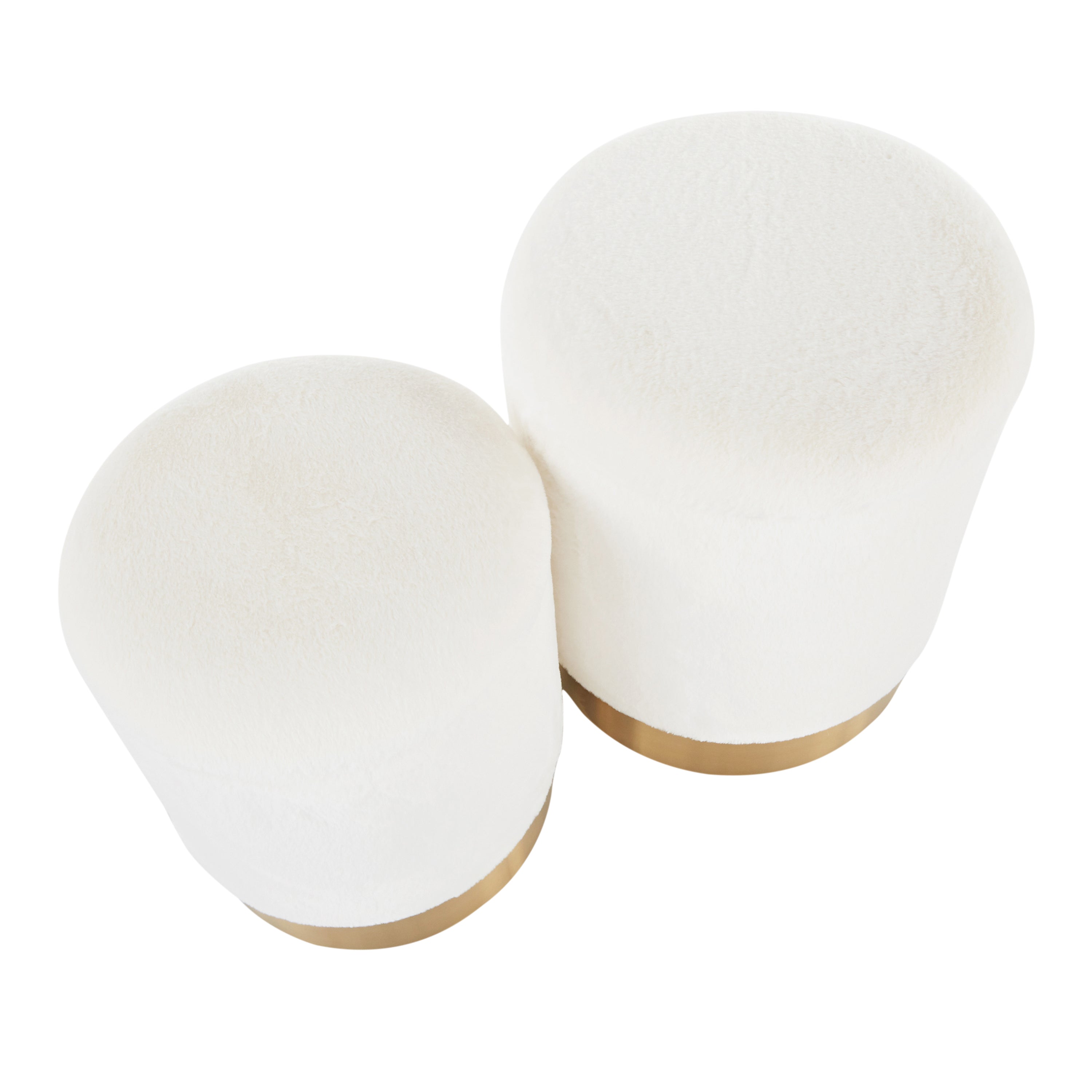 Contemporary Nesting Ottoman Set