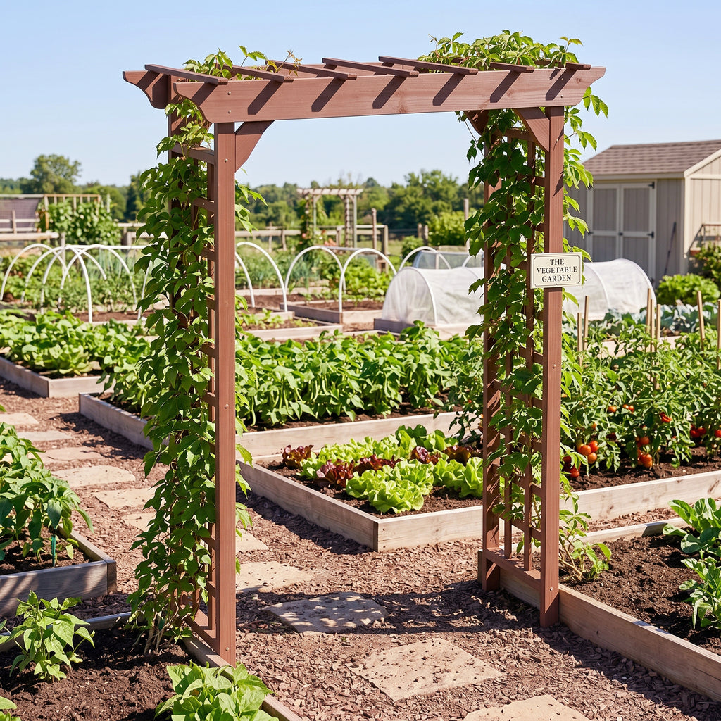 Wooden Arbor Wedding Arch for Ceremony
