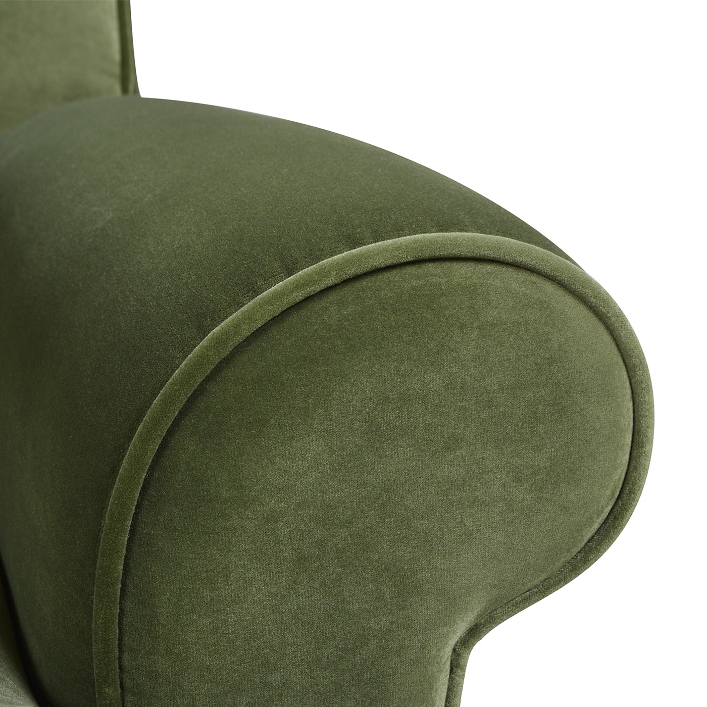 Alana Lawson Three-Cushion Tightback Sofa, Olive