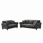 Modern 3+2 Seater Sofa with Rolled Arms