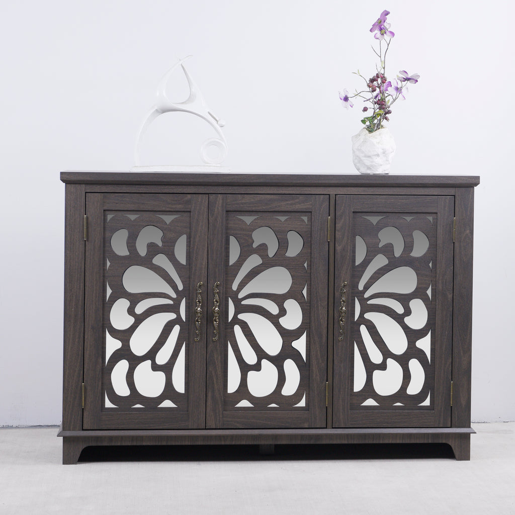 49.33" x 15.55" Spacious Size Countertop Sideboard
