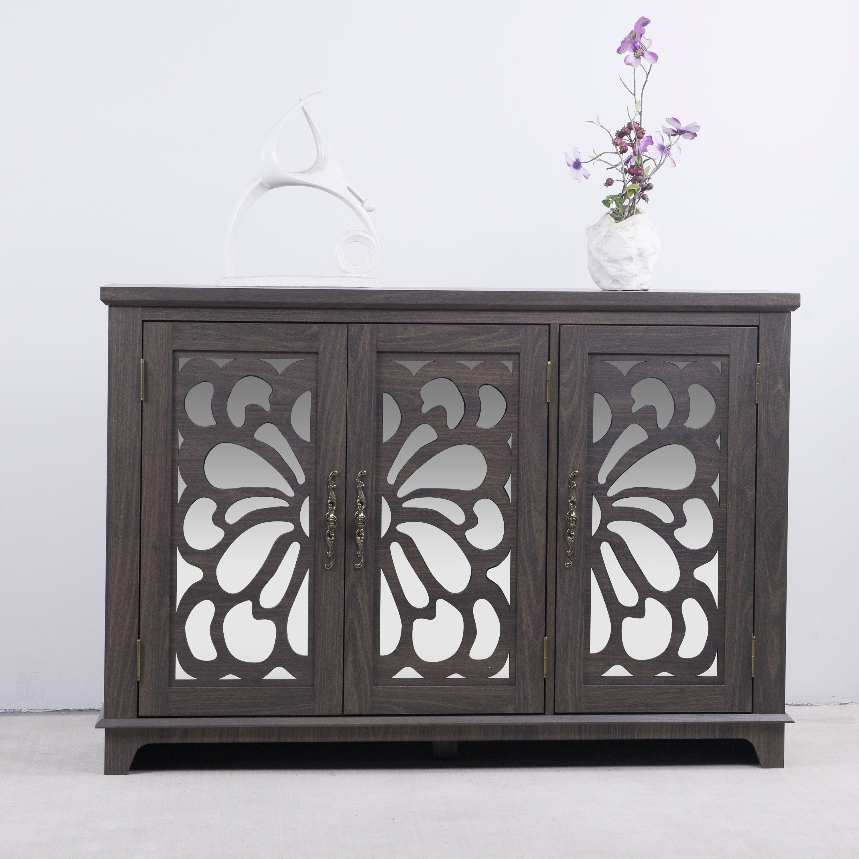 49.33" x 15.55" Spacious Size Countertop Sideboard
