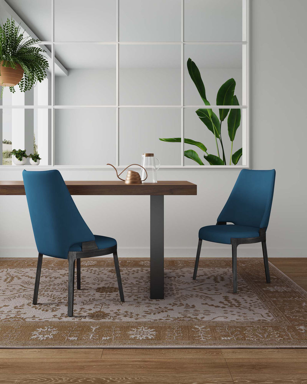 Kara Wood Upholstered Dining Chair