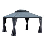 12'x14' Hardtop Gazebo with Resin Roof