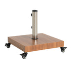 Malibu Square Umbrella Base with Wheels