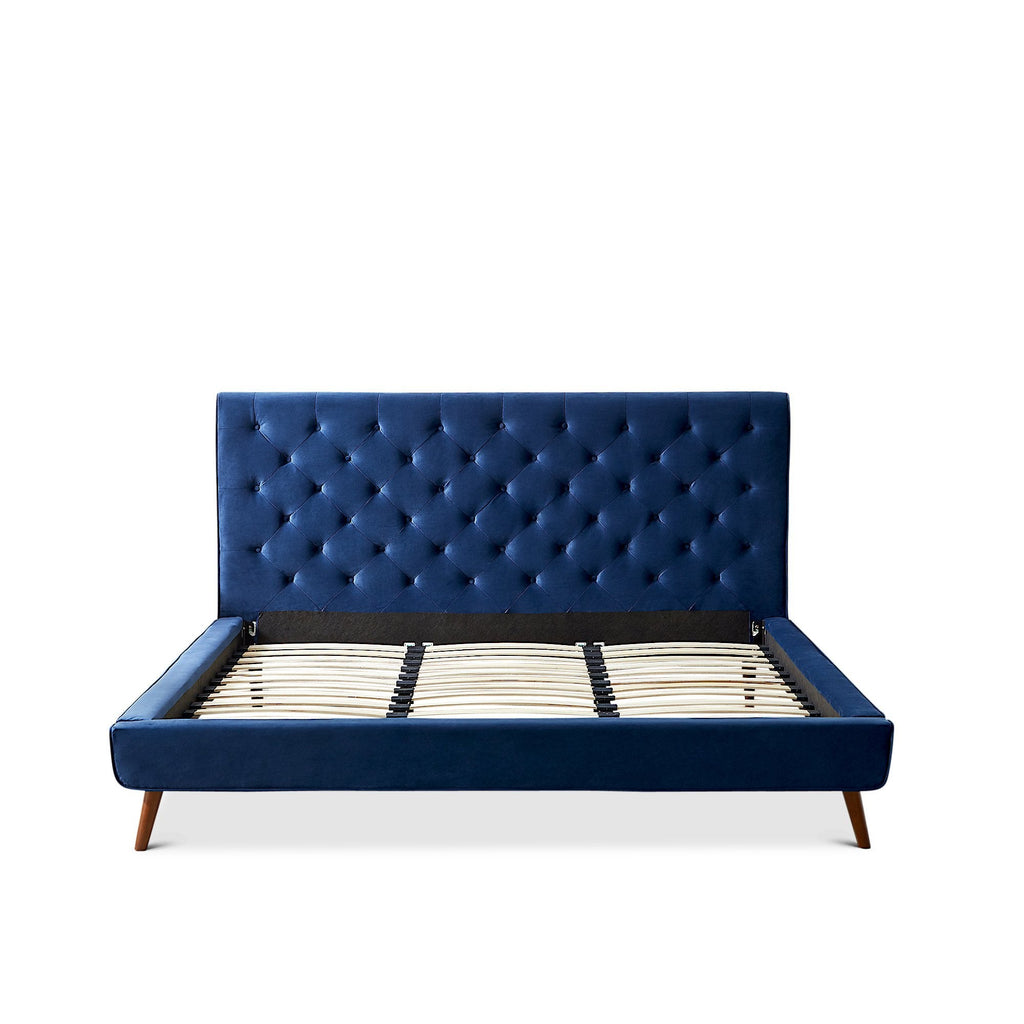 Dillon Mid-Century Modern Platform Bed