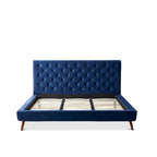 Dillon Mid-Century Modern Platform Bed