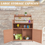 Potting Bench Outdoor Gardening Table for Patio