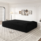 Modern Floor Sofa with 2 Pillows