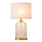 Nordic Solid Wood Desk Bedside Table Lamp