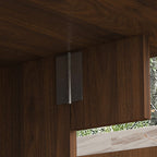 Multi-Functional Folding Table with Storage Shelves
