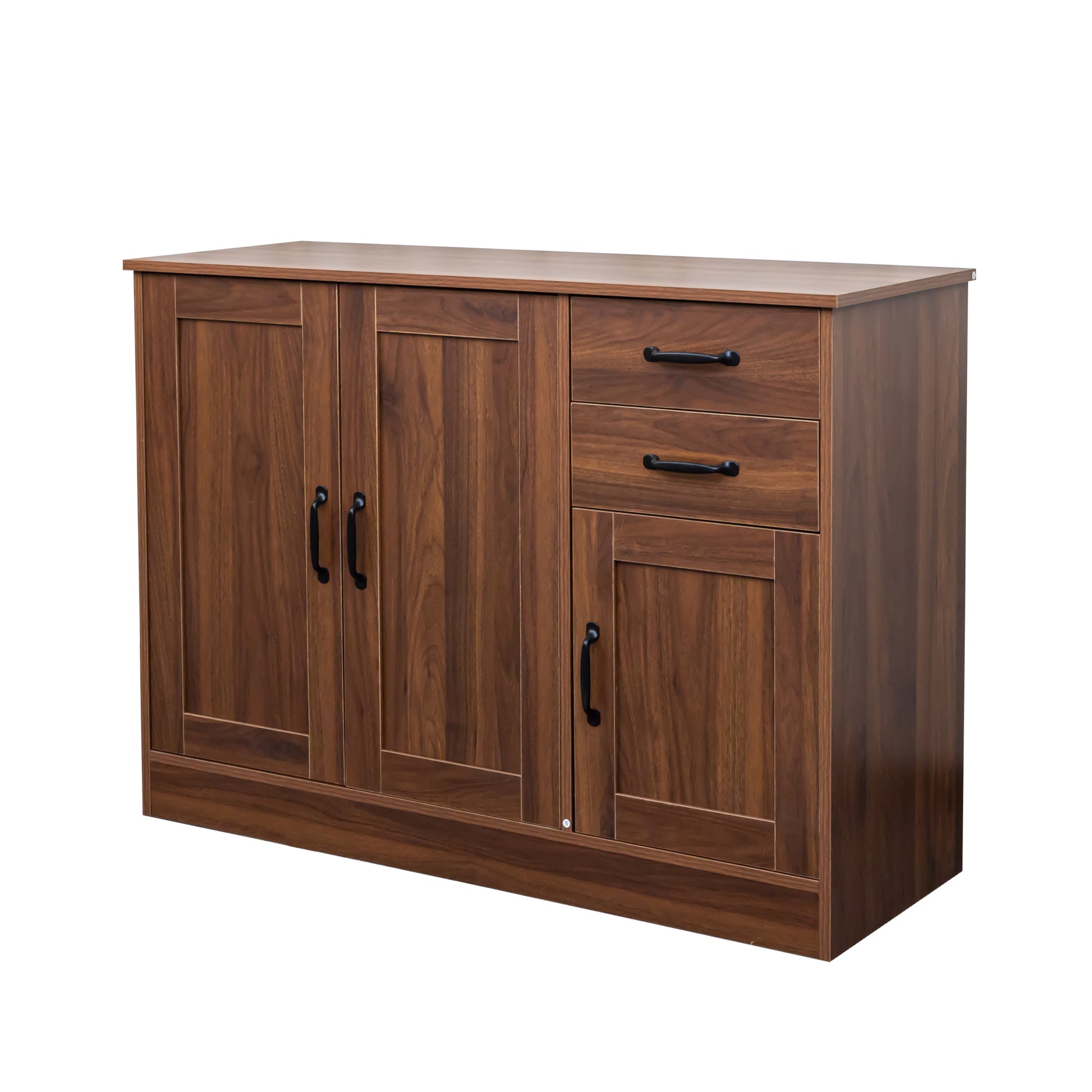 Modern Wood Buffet Sideboard with Storage