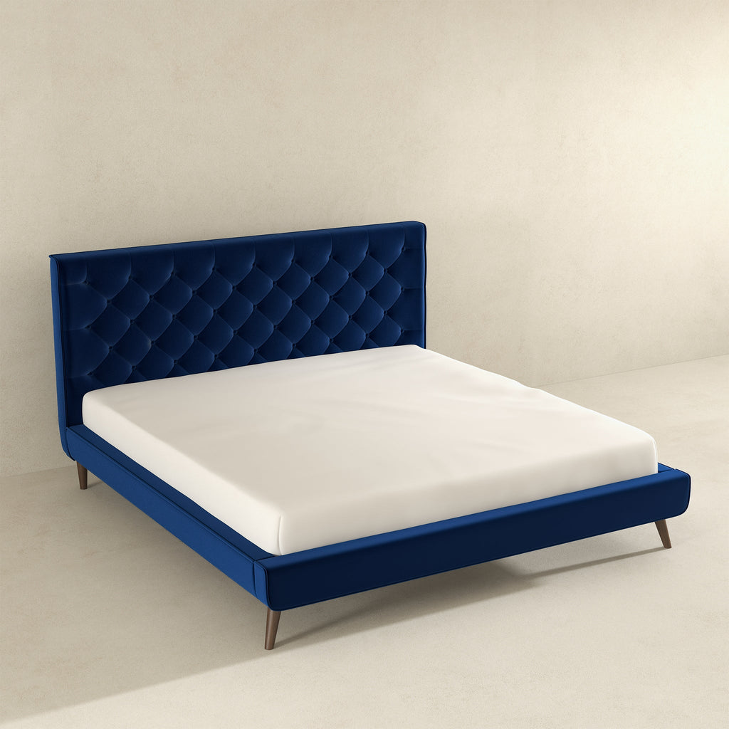 Dillon Velvet Upholstered Bed