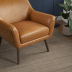 Panom Italian Leather Lounge Chair