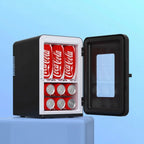 15L Portable Mini Fridge Thermoelectric Cooler Warmer for Bedroom Office Car Use