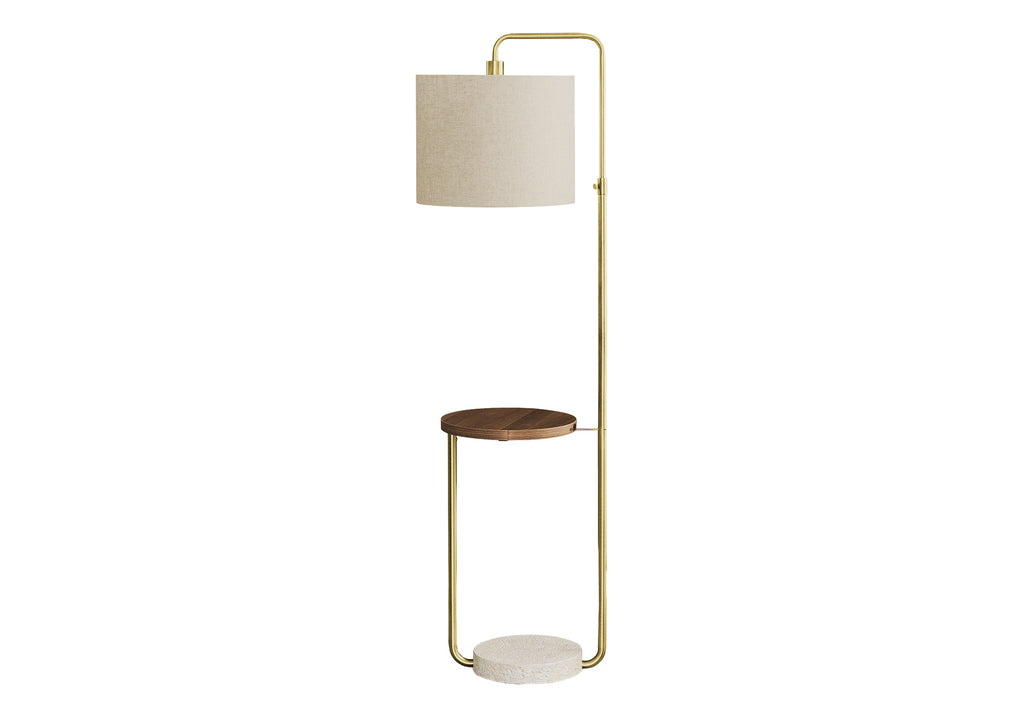 Modern 67" Floor Lamp with USB Port