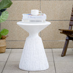 Retro Speckled Textured MGO Side Table