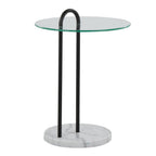 Claire Contemporary Glam Side Table