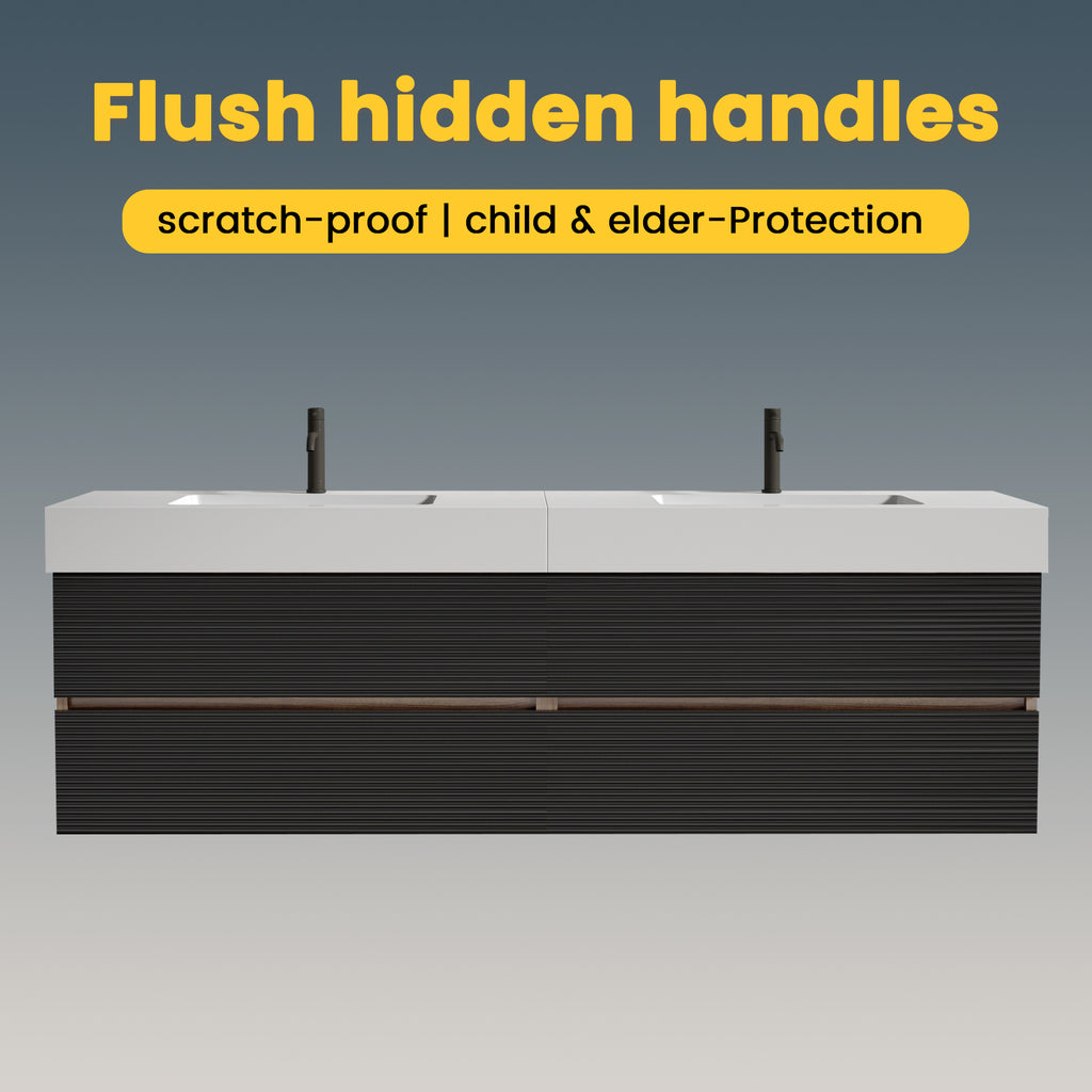 Grace 72'' Bathroom Vanity with Matt