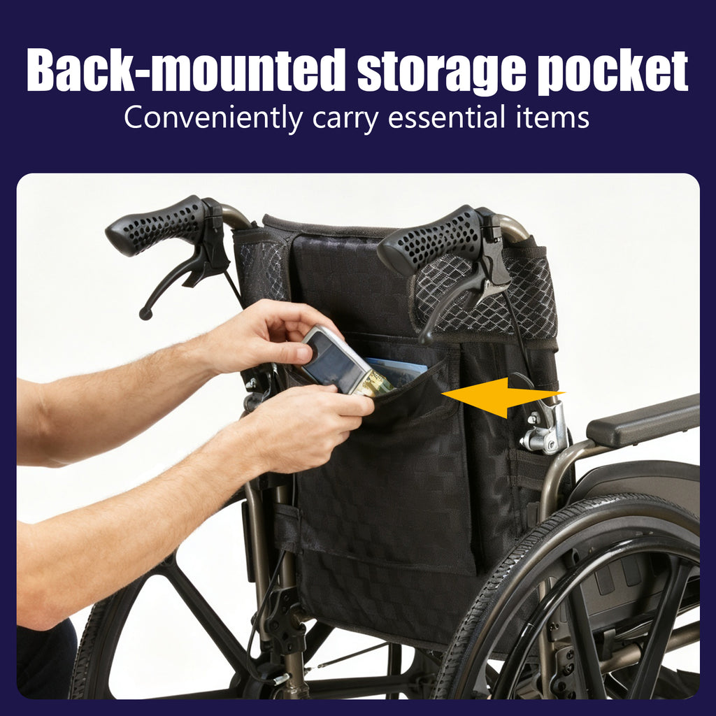 Folding Manual Transport Wheelchair