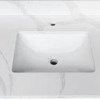 43-Inch Quartz Bathroom Vanity Top