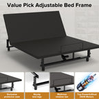 Adjustable Bed Base Frame Queen Bed Frame