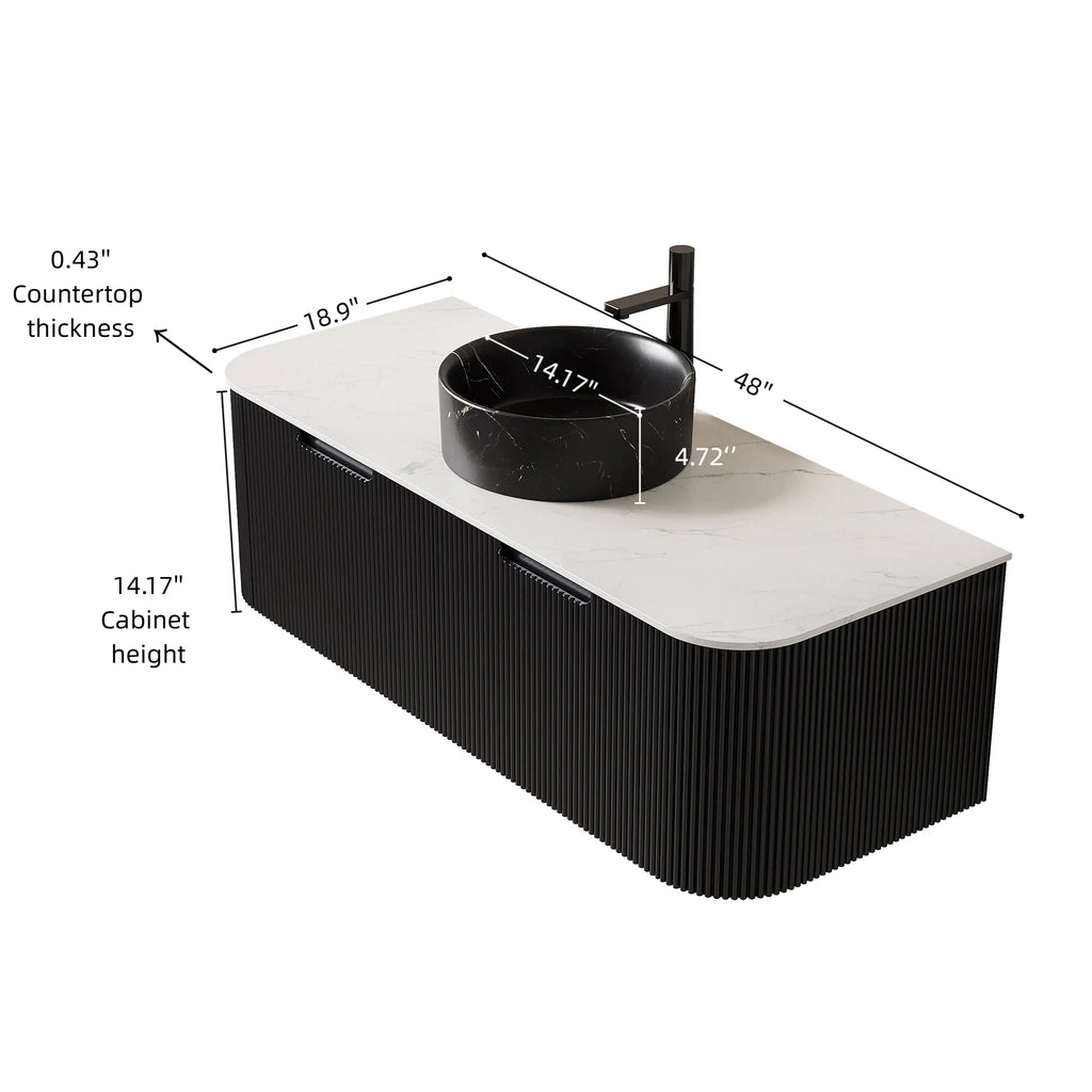 Dina 48" Bathroom Vanity & Sink