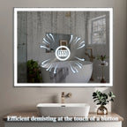 32x40 Inch LED Bathroom Vanity Mirror
