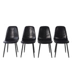 PU Dining Chair 4-Piece Set