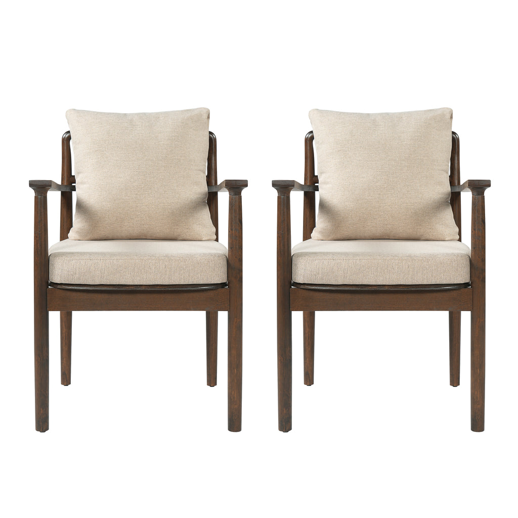 Mid-Century Modern Dining Chairs Set of 2