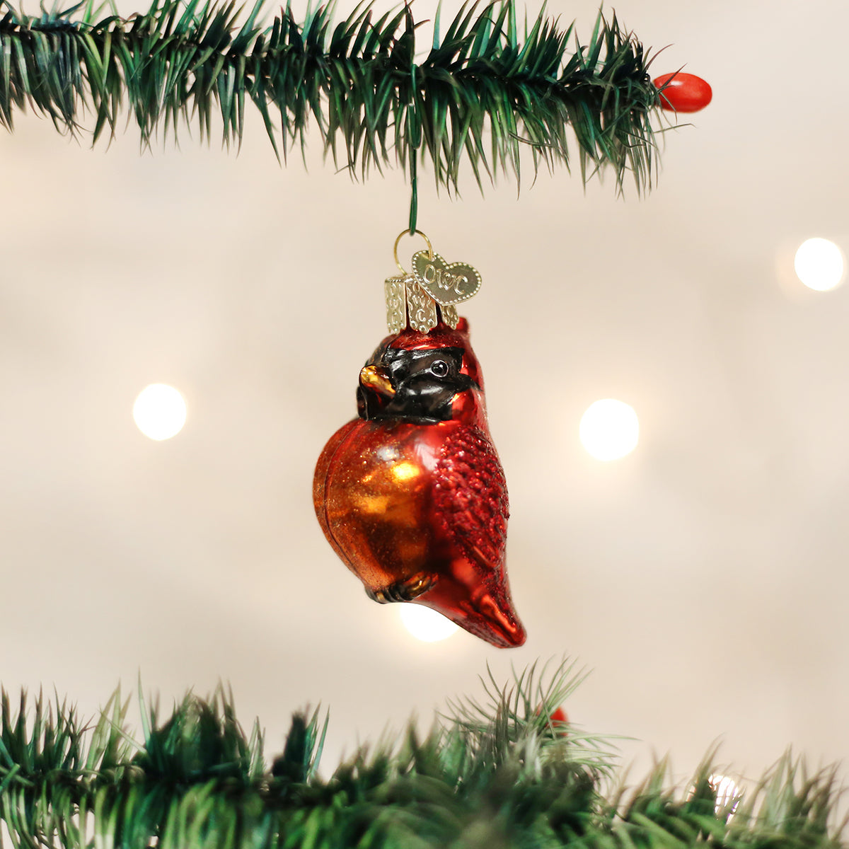 Mini Cardinal Ornament