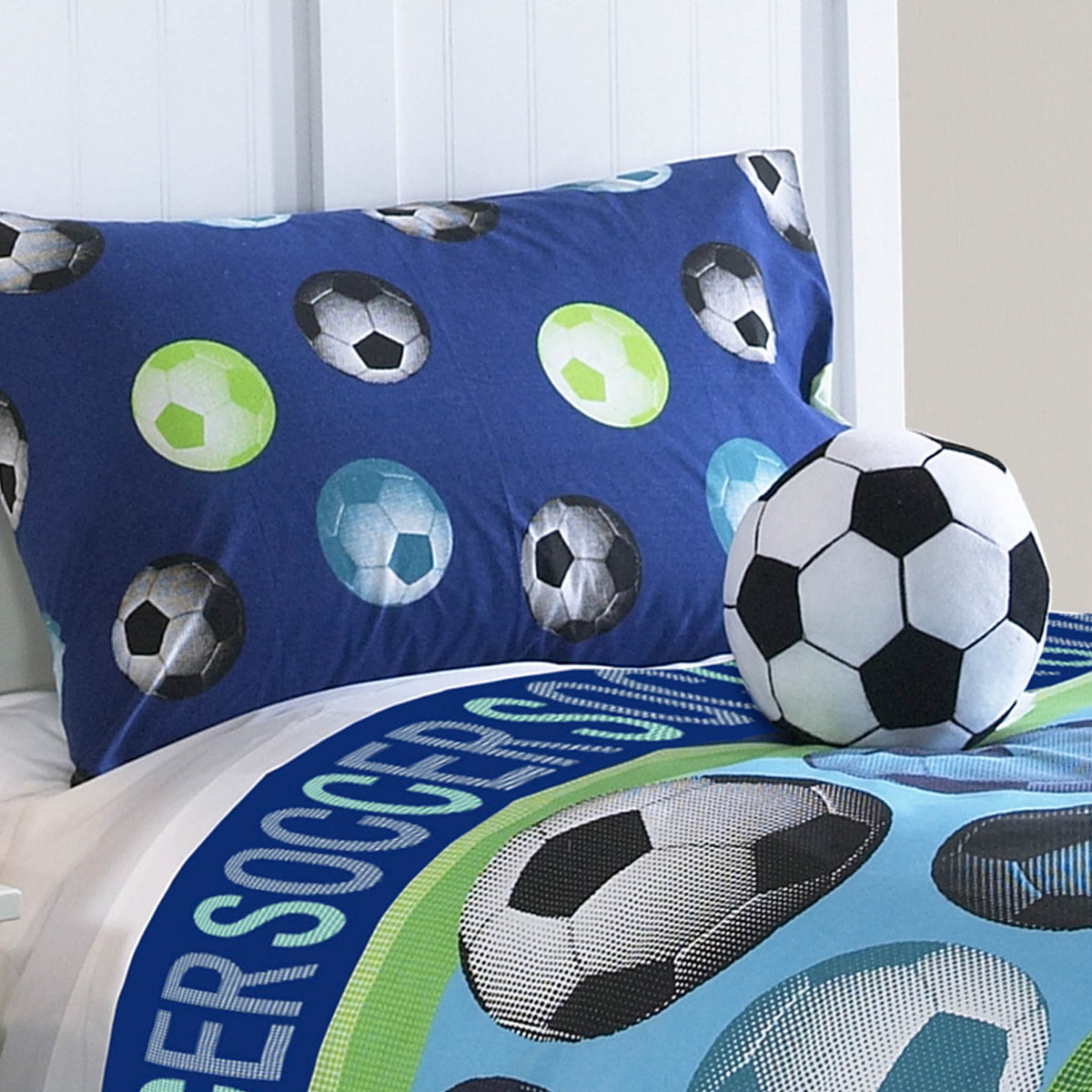 Soccer League 4Pc Full Comforter Set
