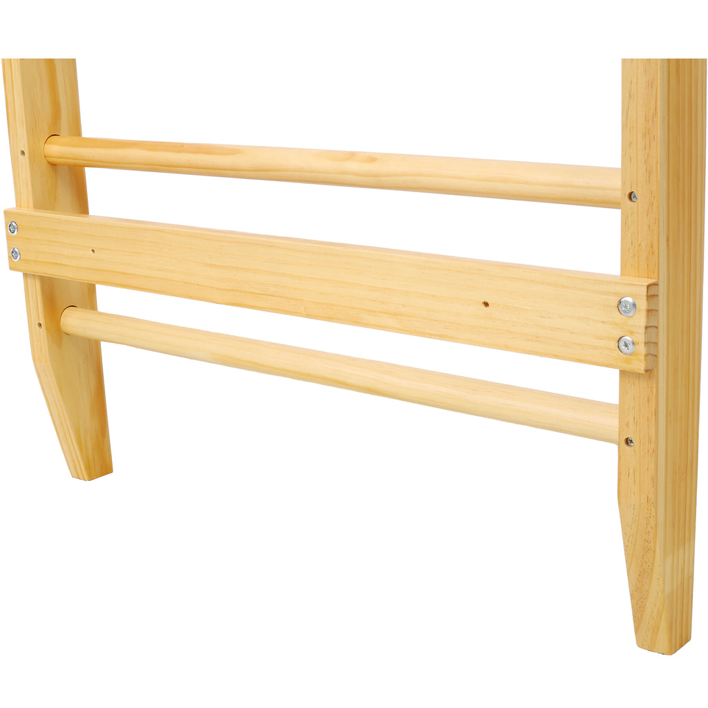 Gymnastics Wood Stall Bar - Multi-Use Swedish Ladder