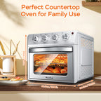 Plum Chef Air Fryer Oven 27.5QT, 6-in-1 Countertop Oven