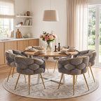 Luxury Modern Velvet Single Sofa Chair
