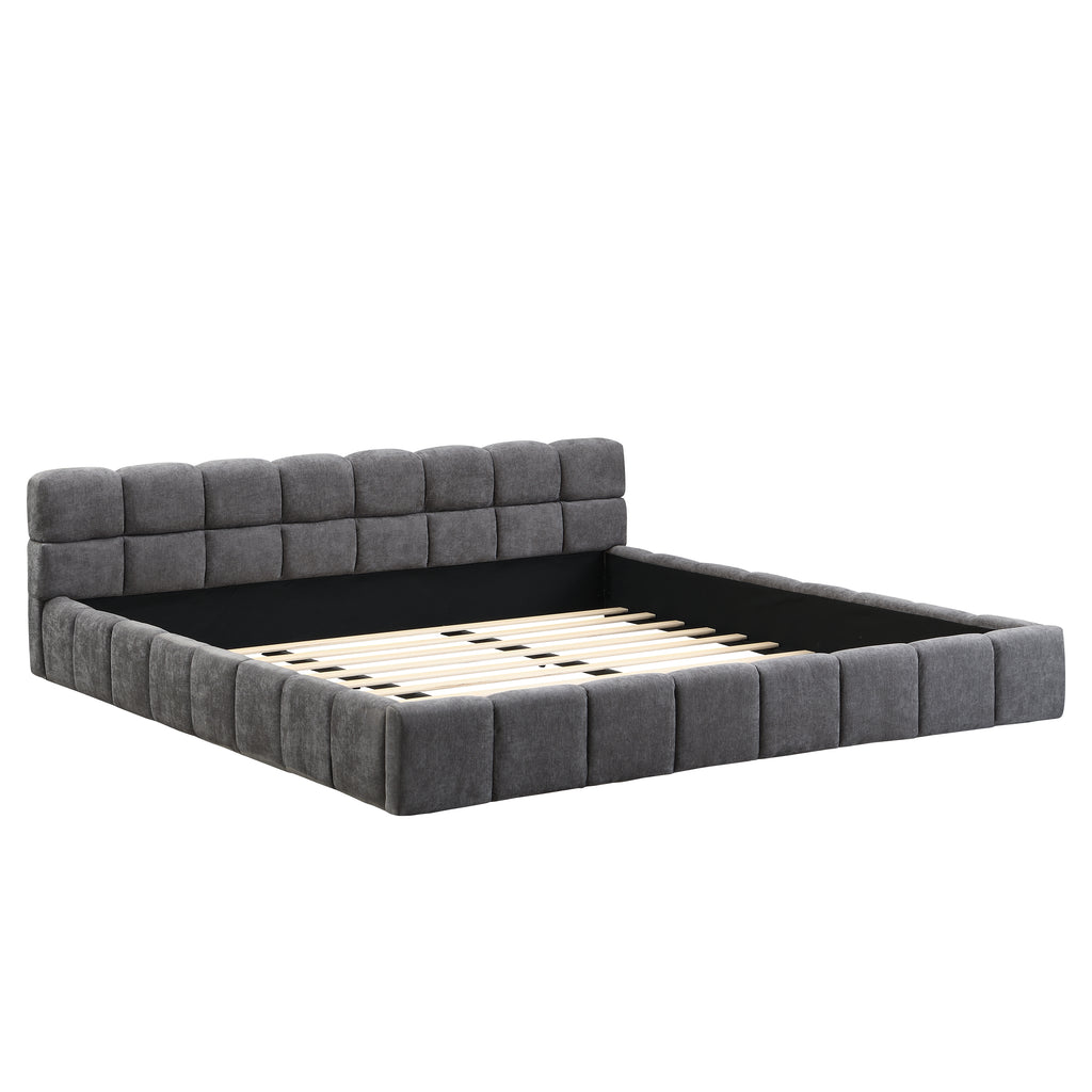 Elegant Upholstered Bed